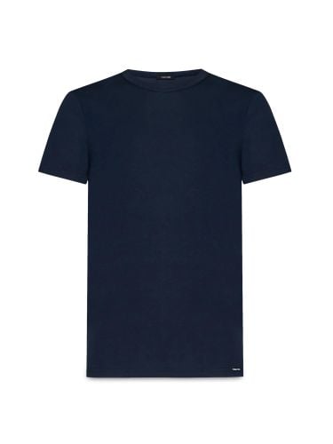 Tom ford stretch cotton t-shirt - tom ford - Modalova