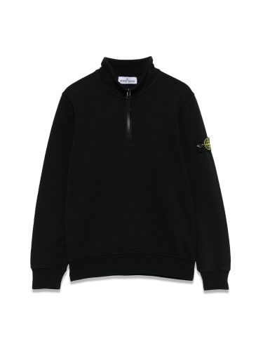 Polo shirt with half zipper - stone island - Modalova