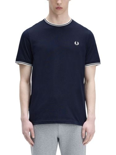 Fred perry double stripe t-shirt - fred perry - Modalova