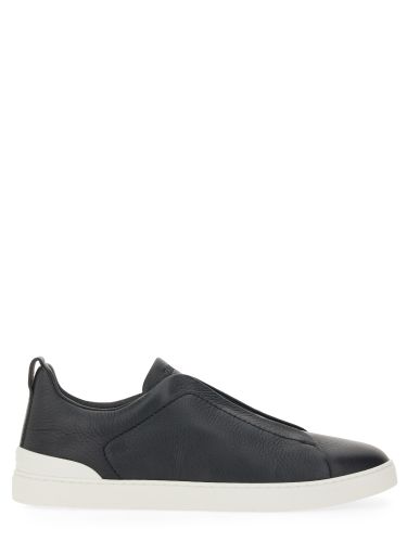 Zegna sneaker low top triple stitch - zegna - Modalova