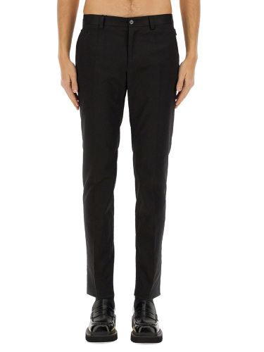 Cotton tailored pants - dolce & gabbana - Modalova