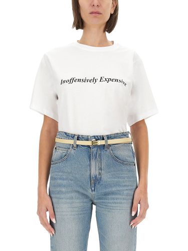 Victoria beckham "slogan" t-shirt - victoria beckham - Modalova