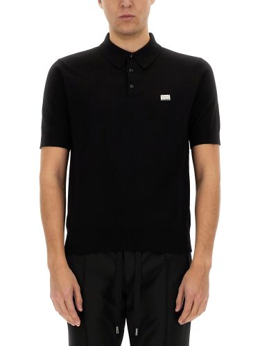 Dolce & gabbana polo with logo - dolce & gabbana - Modalova