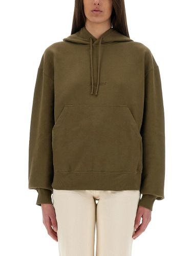 Saint laurent sweatshirt with logo - saint laurent - Modalova