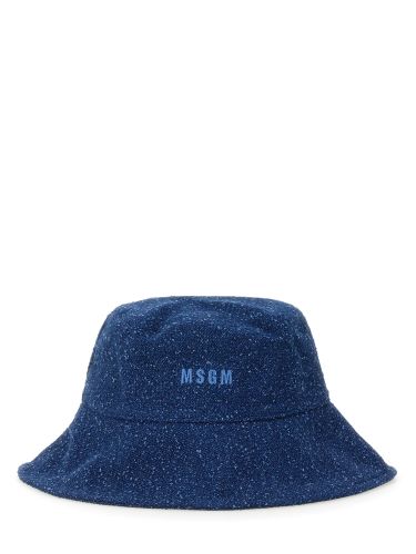 Msgm hat with logo - msgm - Modalova