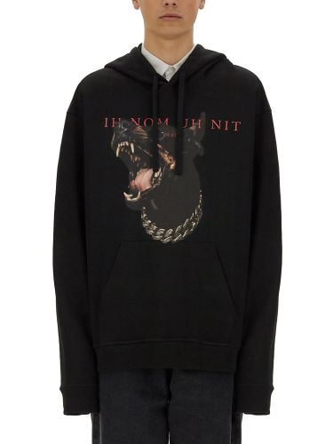 Dobermann print sweatshirt - ih nom uh nit - Modalova