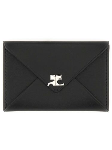 Courreges card holder with logo - courreges - Modalova