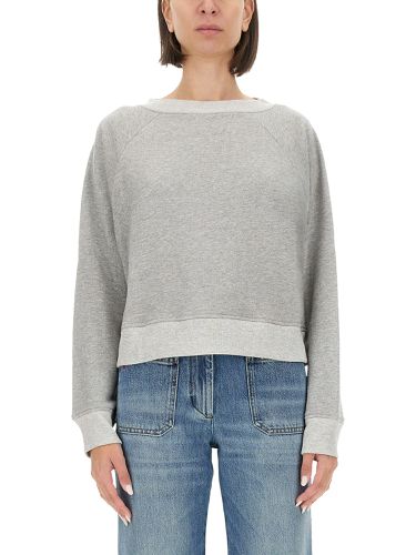 Victoria beckham cotton sweatshirt - victoria beckham - Modalova