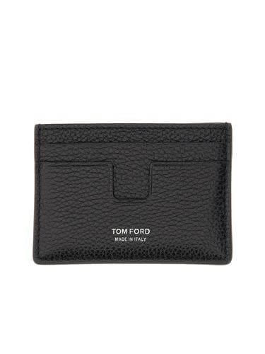 Tom ford t line classic card holder - tom ford - Modalova