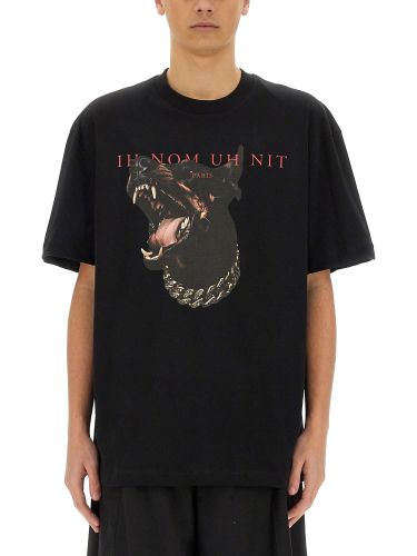 Dobermann print t-shirt - ih nom uh nit - Modalova