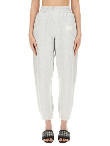 Alexanderwang. t jogging pants with logo - alexanderwang.t - Modalova