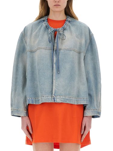 Msgm denim jacket - msgm - Modalova