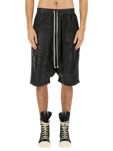 Cotton bermuda shorts - rick owens drkshdw - Modalova