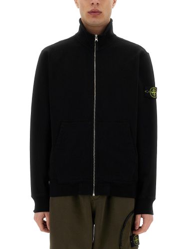 Stone island zip sweatshirt - stone island - Modalova