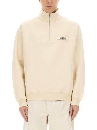 Jacquemus grosgrain logo sweatshirt - jacquemus - Modalova