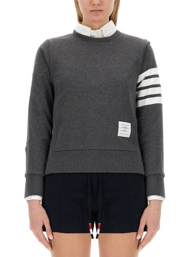 Thom browne crewneck sweatshirt - thom browne - Modalova