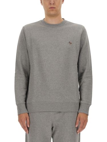 Sweatshirt with zebra patch - ps by paul smith - Modalova