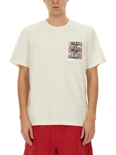 Postcard building" t-shirt - helmut lang - Modalova