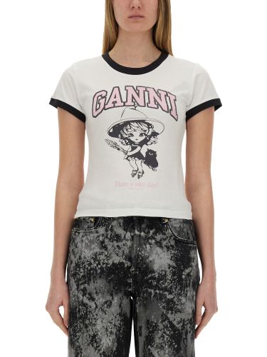 Ganni t-shirt "witch" - ganni - Modalova