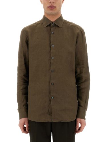 Zegna linen shirt - zegna - Modalova