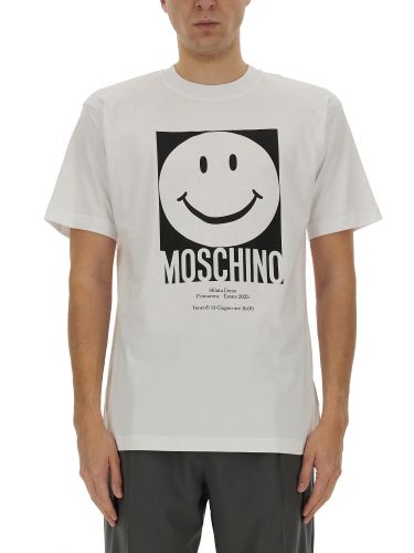 Moschino logo print t-shirt - moschino - Modalova