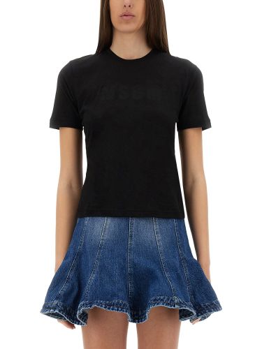 Msgm slim fit t-shirt - msgm - Modalova
