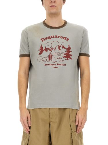 Dsquared t-shirt with print - dsquared - Modalova