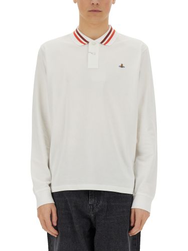 Long-sleeved polo shirt - vivienne westwood - Modalova