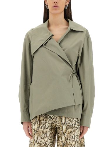 Dries van noten asymmetrical shirt - dries van noten - Modalova