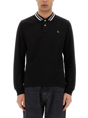 Long-sleeved polo shirt - vivienne westwood - Modalova