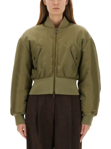 Saint laurent nylon bomber jacket - saint laurent - Modalova