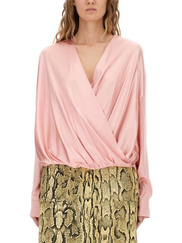 Dries van noten draped top - dries van noten - Modalova