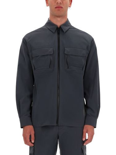 Zippered shirt - versace jeans couture - Modalova