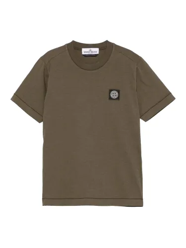 Stone island t-shirt with logo - stone island - Modalova