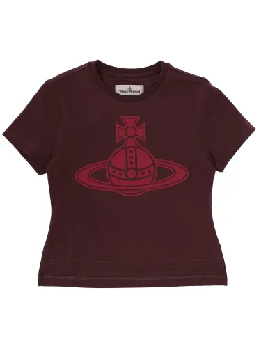 Paris orb mini" t-shirt - vivienne westwood - Modalova