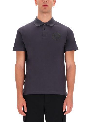 Polo with logo - versace jeans couture - Modalova