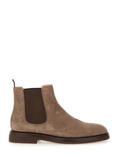 Suede chelsea boot - brunello cucinelli - Modalova