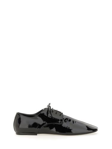 Shiny leather lace-up shoe - dries van noten - Modalova