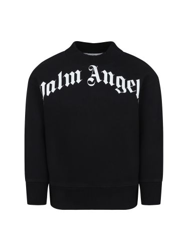 Palm angels jersey with logo - palm angels - Modalova