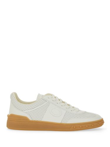 Perforated nappa leather sneaker - valentino garavani - Modalova