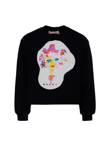 Marni sweatshirt with logo - marni - Modalova