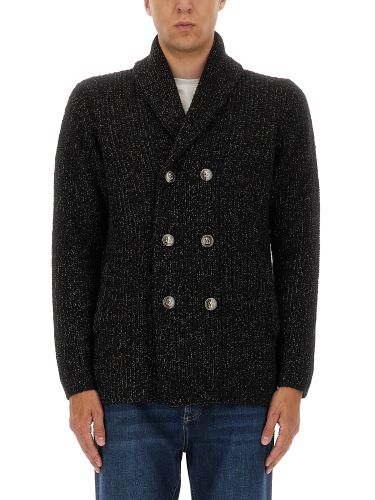 Double-breasted cardigan - brunello cucinelli - Modalova