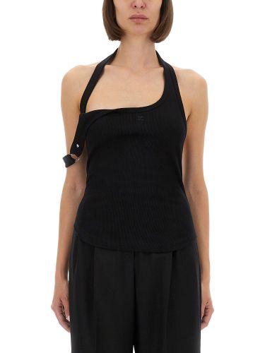 Courreges asymmetrical tank top - courreges - Modalova