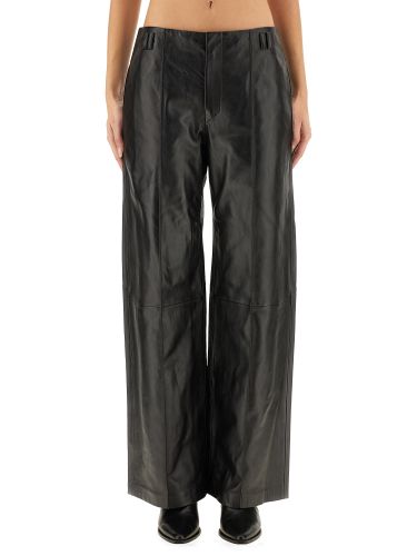 Leather "ciarra" pants - isabel marant - Modalova