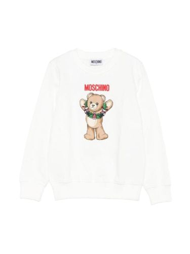 Moschino jersey with logo - moschino - Modalova