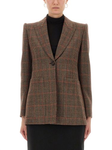 Chloé plaid wool tailored jacket - chloé - Modalova