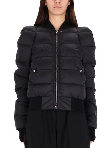 Comforter" down bomber jacket - rick owens - Modalova
