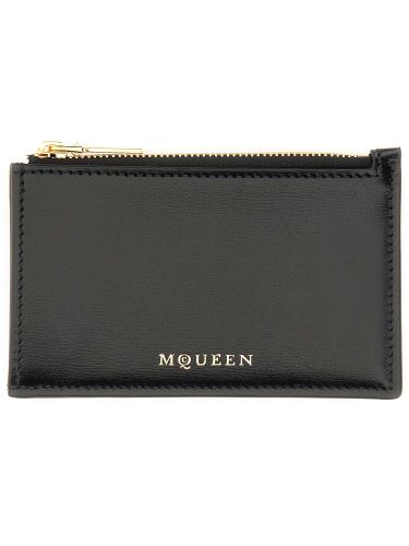 Zippered card holder - alexander mcqueen - Modalova
