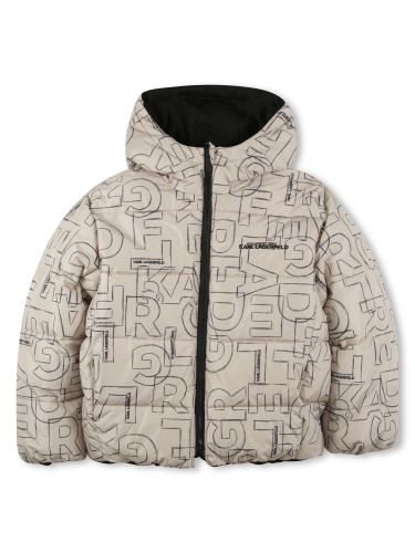 Reversible down jacket - karl lagerfeld - Modalova