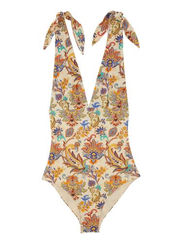 Etro printed one-piece swimsuit - etro - Modalova